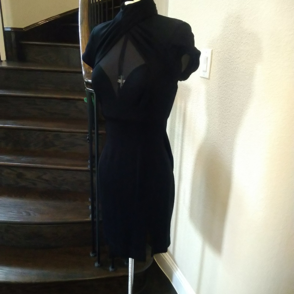 Tadashi Black Cocktail Dress